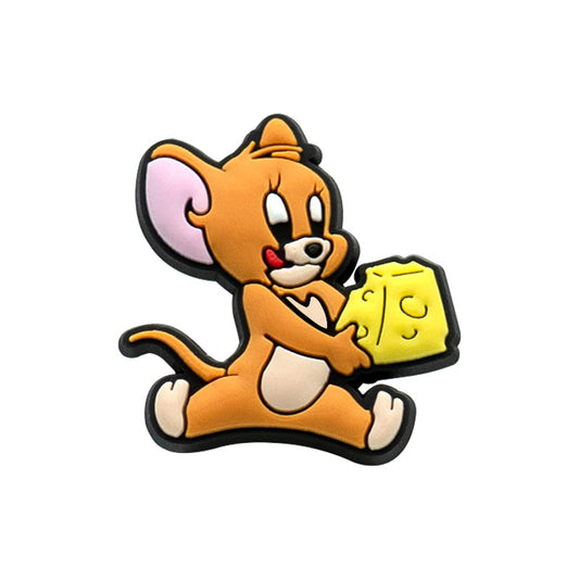 Jerry Holding Cheese Charm