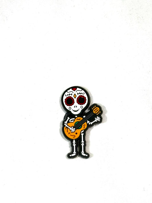 Musician Skeleton Charm