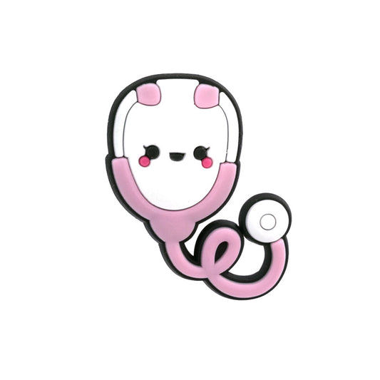 Pink Stethoscope Charm
