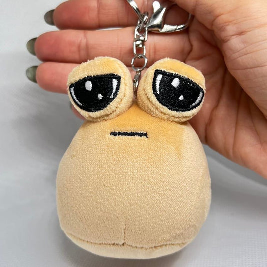 Pou Plush Keychain